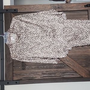 Cheetah print pajama set